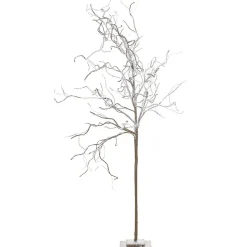 Gifi Arbre de Noël enneigé blanc effet neige H 130 cm^ Décoration Intérieure De Noël