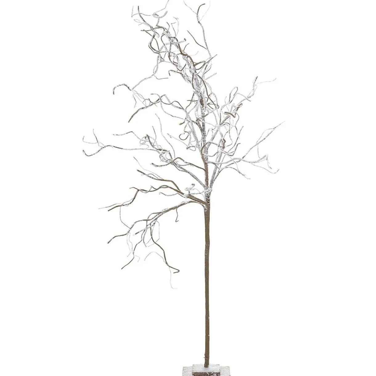 Gifi Arbre de Noël enneigé blanc effet neige H 130 cm^ Décoration Intérieure De Noël