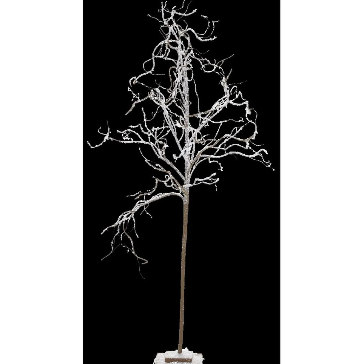 Gifi Arbre de Noël enneigé blanc effet neige H 130 cm^ Décoration Intérieure De Noël