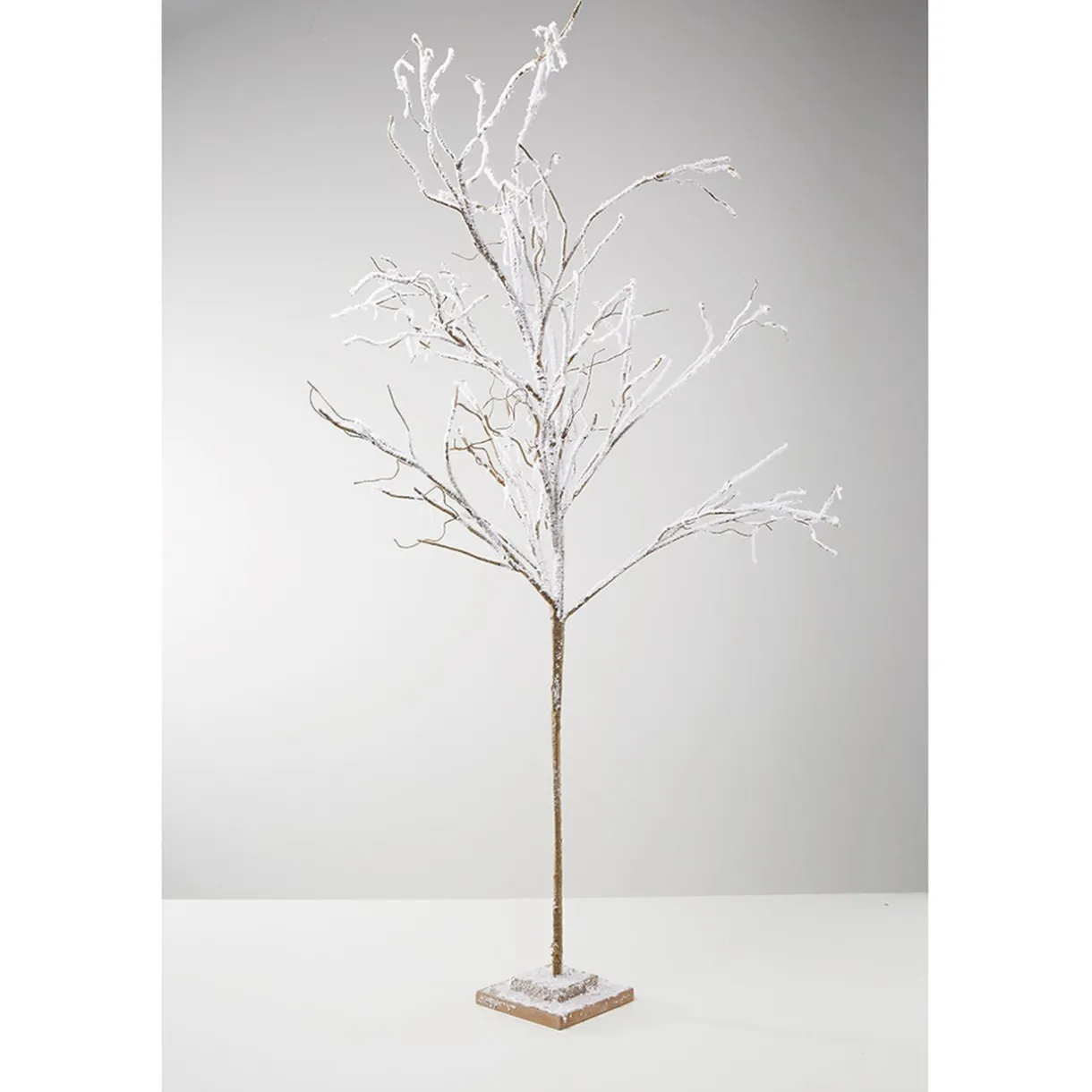 Gifi Arbre de Noël enneigé blanc effet neige H 150 cm^ Décoration Intérieure De Noël