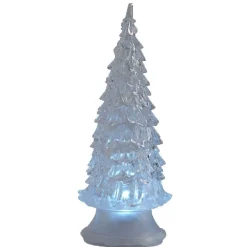 Gifi Arbre lumineux blanc fixe à poser^ Décoration Extérieure De Noël