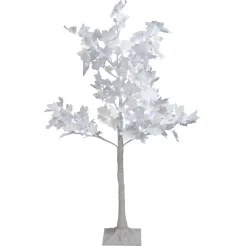 Gifi Arbre érable lumineux H100cm 96 LED blanc froid^ Décoration Extérieure De Noël