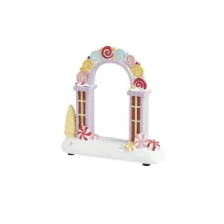 Gifi Arche lumineuse à poser pour village animé de Noël^ Décoration Intérieure De Noël