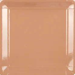 Clearance Gifi Assiette carton marron x8