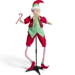 Gifi Automate lutin animé et musical H130cm^ Décoration Extérieure De Noël