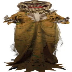 Hot Gifi Automate épouvantail citrouille sonore et animé H170cm