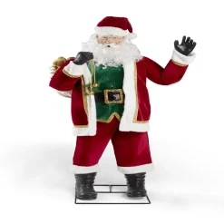 Gifi Automate Père-Noël sonore et animé H190cm^ Décoration Extérieure De Noël