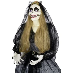 Best Gifi Automate vieille mariée animée et sonore Halloween 165cm