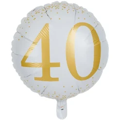 Gifi Ballon alu 40 ans Ø46cm