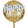 Online Gifi Ballon alu anniversaire Happy Birthday doré ou bleu Ø45cm