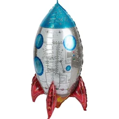 Outlet Gifi Ballon alu fusée H81cm