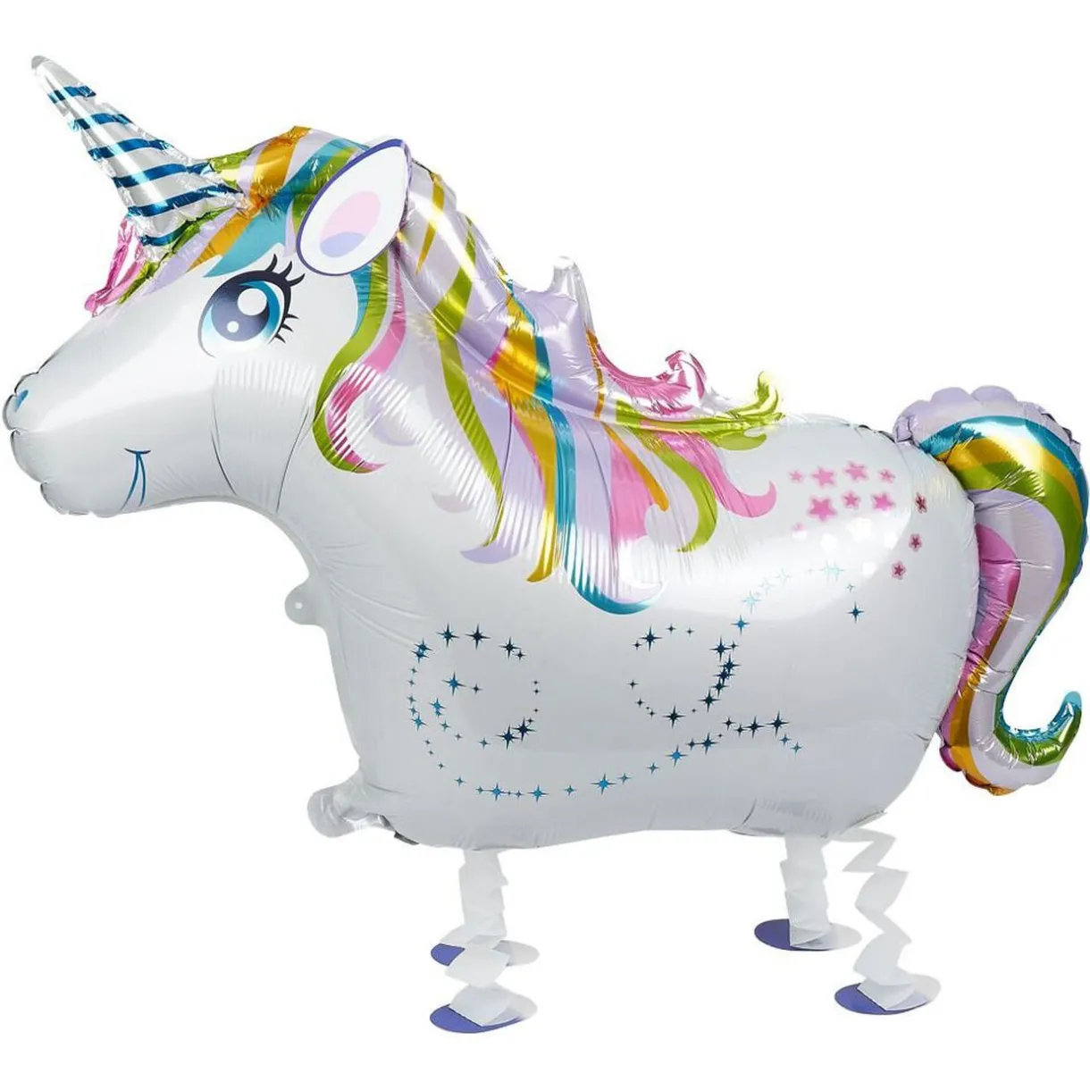 Clearance Gifi Ballon alu licorne avec pieds L75xH57cm