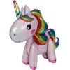 Discount Gifi Ballon alu licorne rose et multicolore H56cm