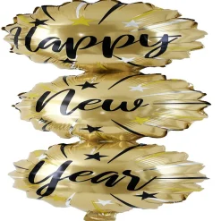 Online Gifi Ballon aluminium happy new year 90cm