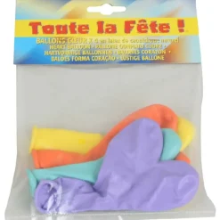 Gifi Ballon baudruche coeur x4