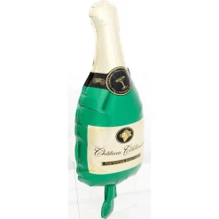 Hot Gifi Ballon baudruche de réveillon forme bouteille ou flûte