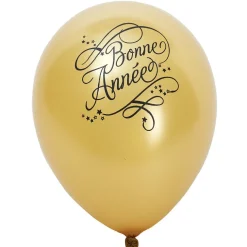 Clearance Gifi Ballon baudruche x12, motif bonne année