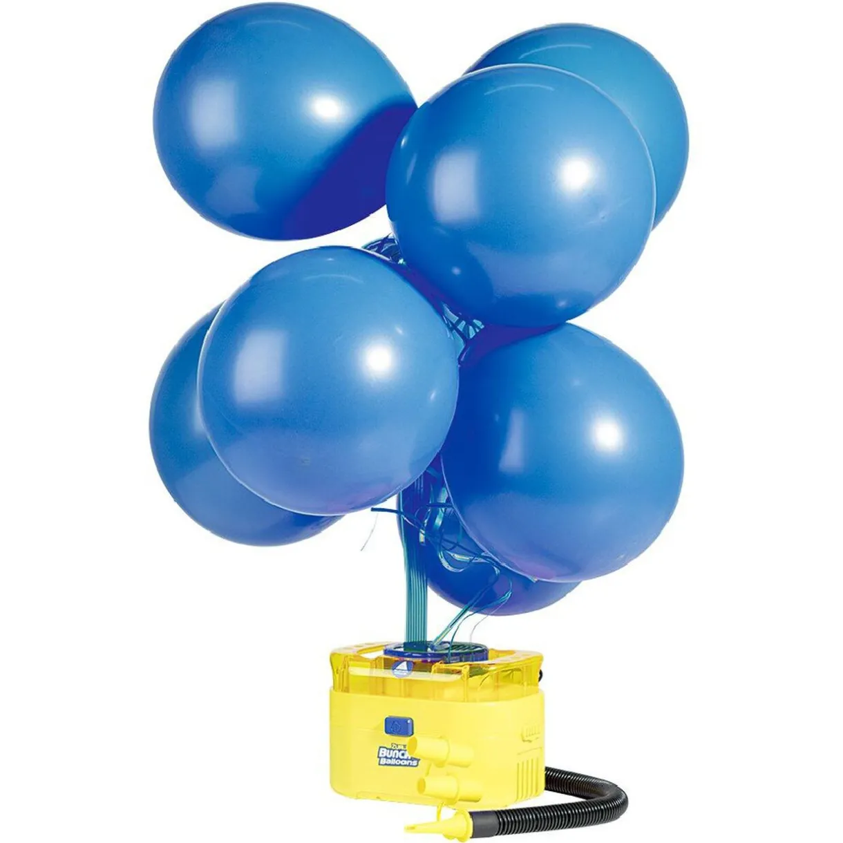New Gifi Ballon Bleu x16 avec la pompe bunch
