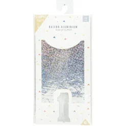 Hot Gifi Ballon chiffre 1 aluminium