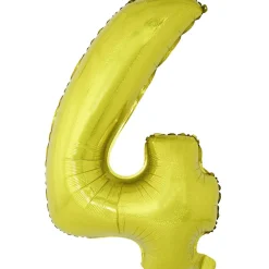 Online Gifi Ballon chiffre 4 en aluminium