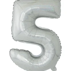 Best Gifi Ballon chiffre 5 en aluminium