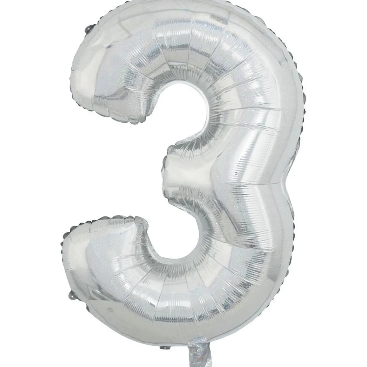 Hot Gifi Ballon chiffre 3 en aluminium