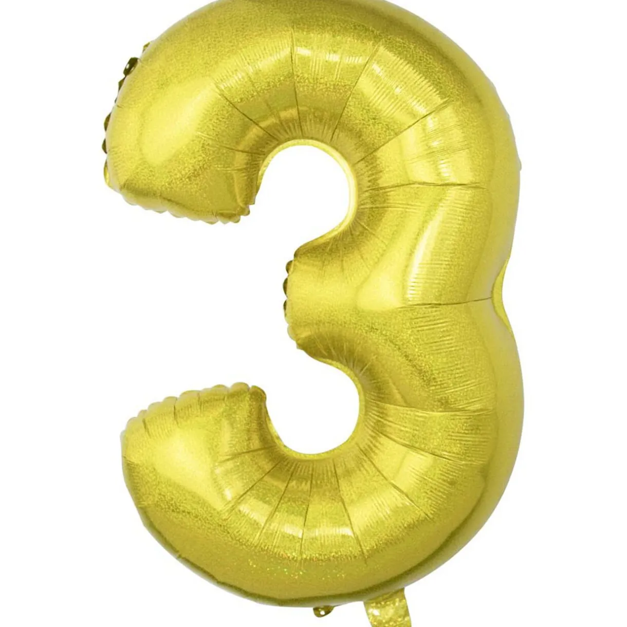 Hot Gifi Ballon chiffre 3 en aluminium