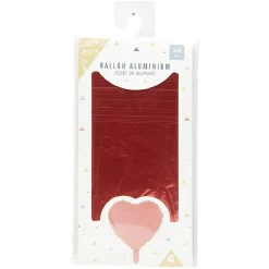 Gifi Ballon coeur en aluminium