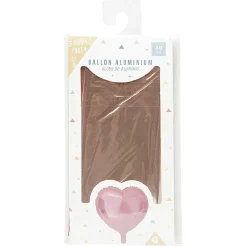 Gifi Ballon coeur en aluminium