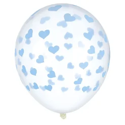 Outlet Gifi Ballon décor Baby rose ou bleu x6