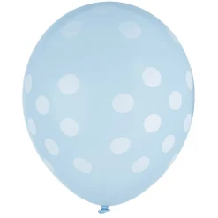 Outlet Gifi Ballon décor Baby rose ou bleu x6