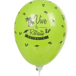 New Gifi Ballon de baudruche ambiance retraite x8