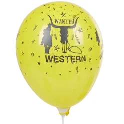Best Gifi Ballon de baudruche ambiance western x8