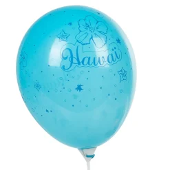 Outlet Gifi Ballon de baudruche ambiance Hawaï x8