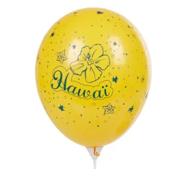 Outlet Gifi Ballon de baudruche ambiance Hawaï x8