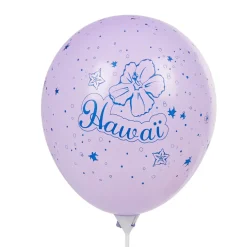 Outlet Gifi Ballon de baudruche ambiance Hawaï x8
