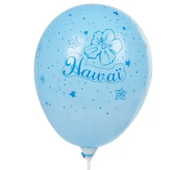 Outlet Gifi Ballon de baudruche ambiance Hawaï x8