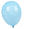 Best Gifi Ballon de baudruche chiffre 3 multicolore x8