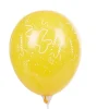 Gifi Ballon de baudruche chiffre 4 multicolore x8