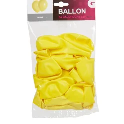 Best Gifi Ballon de baudruche jaune x20