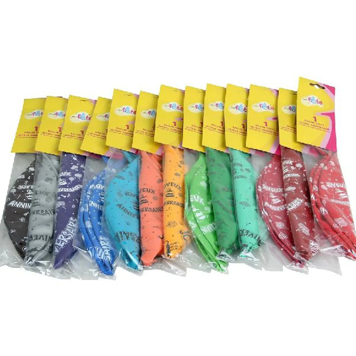 Gifi Ballon de baudruche Joyeux Anniversaire