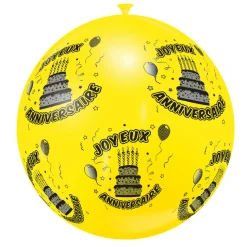 Gifi Ballon de baudruche Joyeux Anniversaire