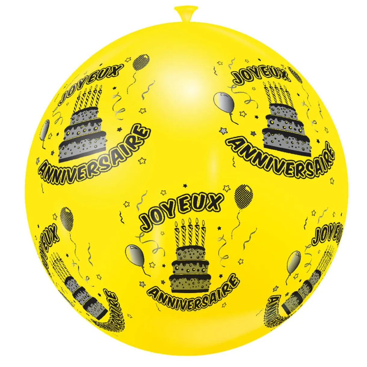 Gifi Ballon de baudruche Joyeux Anniversaire