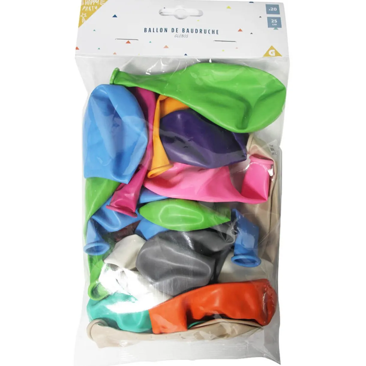 Best Gifi Ballon de baudruche multicolore x20