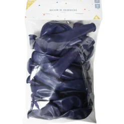 Online Gifi Ballon de baudruche uni bleu marine x20