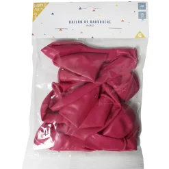 Gifi Ballon de baudruche uni rose x10