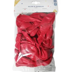 Gifi Ballon de baudruche uni rose framboise x20