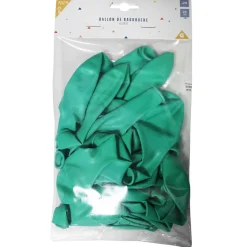 Discount Gifi Ballon de baudruche uni vert menthe x20