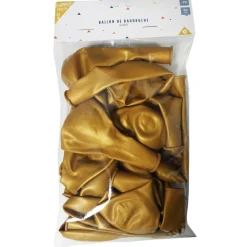 Hot Gifi Ballon doré en latex x 20
