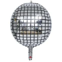Outlet Gifi Ballon en 4D disco argenté 36cm
